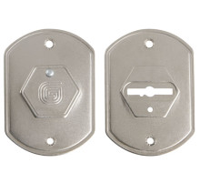 Накладки сувальдные "Гардиан" крашен. ГН 20 /пара/, плоская /123:473/