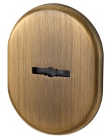 Декоративная накладка на сувальдный замок со шторкой PS-DEC CT (ATC Protector 1) AB-77 Бронза