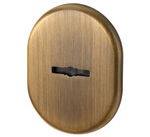 Декоративная накладка на сувальдный замок со шторкой PS-DEC CT (ATC Protector 1) AB-77 Бронза