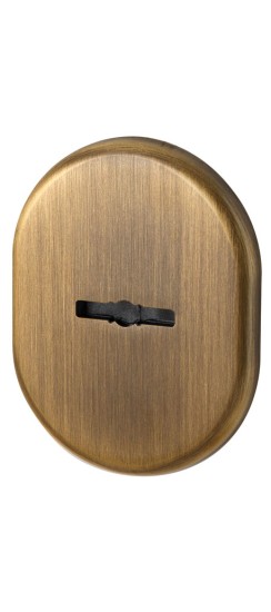 Декоративная накладка на сувальдный замок со шторкой PS-DEC CT (ATC Protector 1) AB-77 Бронза