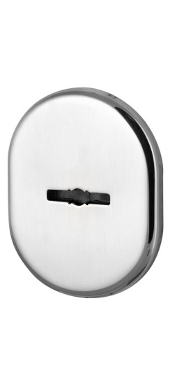 Декоративная накладка на сувальдный замок со шторкой PS-DEC CT (ATC Protector 1) CP-8 Хром