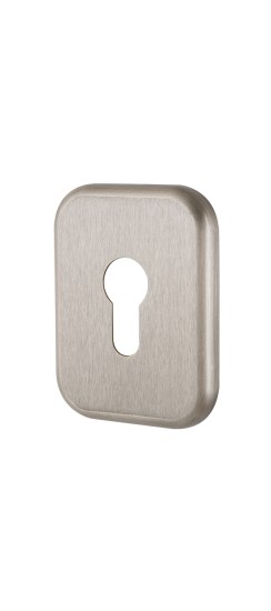 Декоративная Квадратная накладка на цилиндр ET-DEC SQ (ATC Protector 1) SN-3 Мат.никель