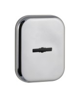 Накладка на сувальдный замок ESC.S-auto.TRD/K.486-S с автомат. шторками CP-8 хром (1шт.)