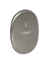 Накладка на сувальдный замок ESC.S-lift.ECO/OV.476 (ESC 476 eco) с шторкой SN мат.никель