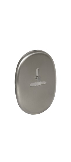 Накладка на сувальдный замок ESC.S-lift.ECO/OV.476 (ESC 476 eco) с шторкой SN мат.никель