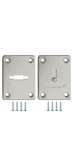 Накладка на сувальдный замок ESC.S-lift+S/K.set (ESC081/082) мат.никель (2шт.)