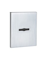 Накладка на сувальдный замок ESC.S-auto.TRG/K.486 с авт. шторками SSC-16 сатинированный хром (1 шт)