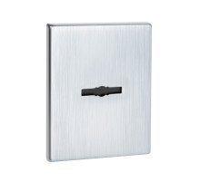 Накладка на сувальдный замок ESC.S-auto.TRG/K.486 с авт. шторками SSC-16 сатинированный хром (1 шт)