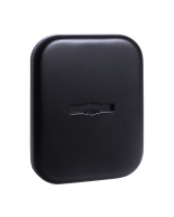 Накладка на сувальдный замок ESC.S-auto.TRD/K.486-S с авт.шторками BL-24 черный (1шт.)