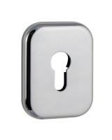 Накладка на цилиндр ESC.C.XL/K.486 (ESC 486-C SQ XL) CP хром (1 шт.)