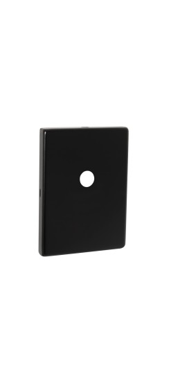 Накладка на шток цилиндра ESC.O.RL/K.486 (ESC 486-O RL) BL черный (1шт.)