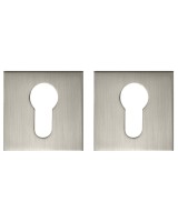 Накладка под цилиндр ET.K.DM51 (ET DM) SN/CP-3 матовый никель/хром