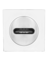 Накладка под сувальдный ключ SC.K.KM52 (SC KM) CP-8 хром