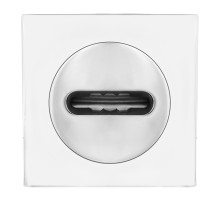 Накладка под сувальдный ключ SC.K.KM52 (SC KM) CP-8 хром