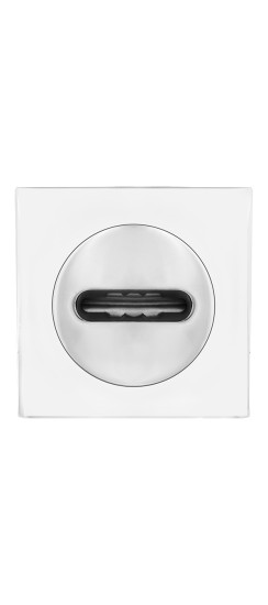 Накладка под сувальдный ключ SC.K.KM52 (SC KM) CP-8 хром