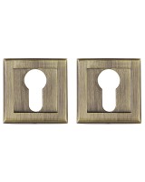 Накладка под цилиндр ET.K.QL52 (ET QL) ABG-6 зелёная бронза