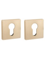 Накладка под цилиндр ET.K.SL52 (ET SL) SSG-39 сатинированное золото