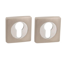 Накладка под цилиндр ET.K.ZQ51 (ET ZQ) SN/CP-3 матовый никель/хром