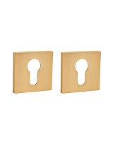 Накладка под цилиндр ET.K.JS51 (ET JS) SSG-39 сатинированное золото