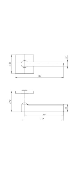 Накладка под цилиндр ET.K.JS51 (ET JS) SSG-39 сатинированное золото