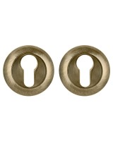 Накладка под цилиндр ET.R.ZR54 (ET ZR) ABG-6 зелёная бронза