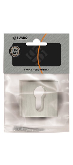 Накладка под цилиндр ET.K.DM51 (ET DM) CP-8 хром