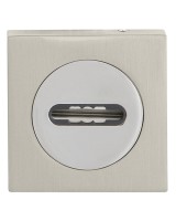 Накладка под сувальдный ключ SC.K.KM52 (SC KM) SN/CP-3 матовый никель/хром