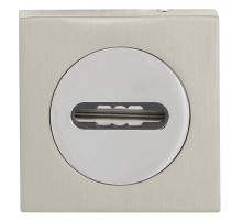 Накладка под сувальдный ключ SC.K.KM52 (SC KM) SN/CP-3 матовый никель/хром