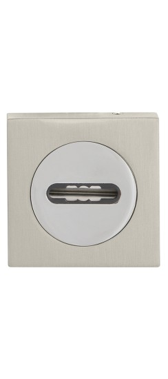 Накладка под сувальдный ключ SC.K.KM52 (SC KM) SN/CP-3 матовый никель/хром