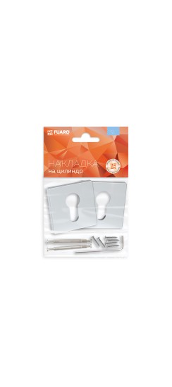 Накладка под цилиндр ET.K.SL52 (ET SL) SSC-16 сатинированный хром