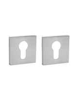 Накладка под цилиндр ET.K.JS51 (ET JS) SSC-16 сатинированный хром