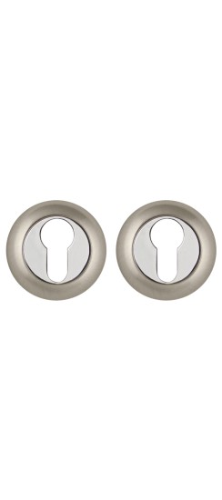 Накладка под цилиндр ET.R.TL54 (ET TL) SN/CP-3 матовый никель/хром