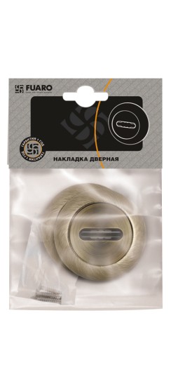 Накладка на сувальдный замок SC.R.RM54 (SC RM) SN/CP-3 матовый никель/хром