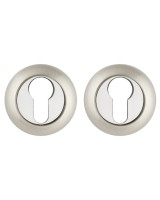 Накладка под цилиндр ET.R.RM54 (ET RM) SN/CP-3 матовый никель/хром