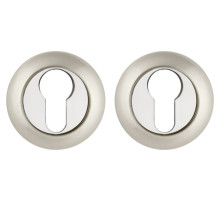 Накладка под цилиндр ET.R.RM54 (ET RM) SN/CP-3 матовый никель/хром