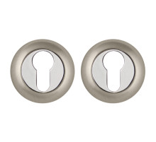 Накладка под цилиндр ET.R.ZR54 (ET ZR) SN/CP-3 матовый никель/хром