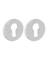 Накладка на цилиндр ET.R.SLR52 CP-8 хром