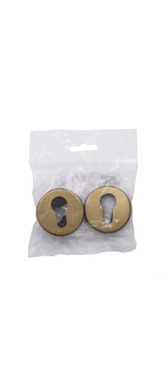 Накладка под цилиндр LM/AN ET.R.H50.015 AB-6 бронза