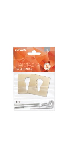 Накладка под цилиндр ET.K.SL52 (ET SL) SSG-39 сатинированное золото