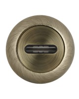 Накладка на сувальдный замок SC.R.RM54 (SC RM) ABG-6 зелёная бронза