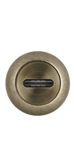 Накладка на сувальдный замок SC.R.RM54 (SC RM) ABG-6 зелёная бронза