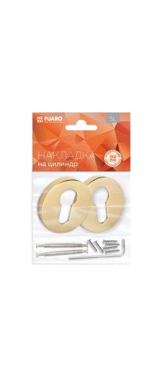 Накладка на цилиндр ET.R.SLR52 GOLD-24 золото-24