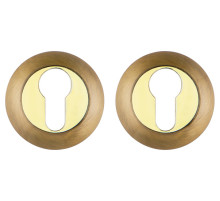 Накладка под цилиндр ET.R.RM54 (ET RM) AB/GP-7 бронза/золото