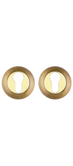 Накладка под цилиндр ET.R.RM54 (ET RM) AB/GP-7 бронза/золото