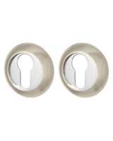 Накладка под цилиндр ET.R.LD54 (ET-1) SN/CP-3 матовый никель/хром