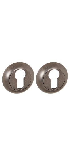 Накладка под цилиндр ET.R.ZR54 (ET ZR) OS-9 античное серебро