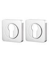 Накладка под цилиндр ET.K.SQ52 (ET/SQ) CP-8 хром