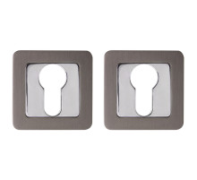 Накладка под цилиндр ET.K.QR52 (ET QR) GR/CP-23 графит/хром