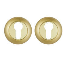 Накладка под цилиндр ET.R.TL54 (ET TL) SG/GP-4 матовое золото/золото