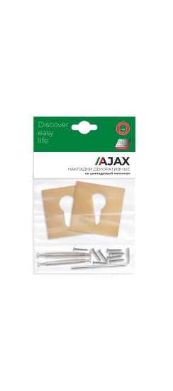 Накладка под цилиндр ET.K.JS51 (ET JS) SSG-39 сатинированное золото